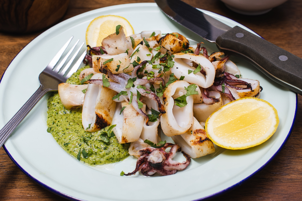 Grilled Calamari with Chimichurri | Broil King