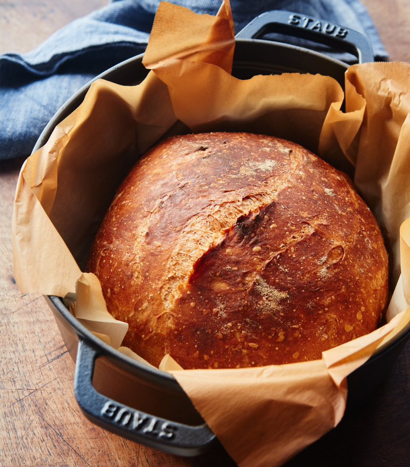 No-Knead Cast Iron Bread | Staub