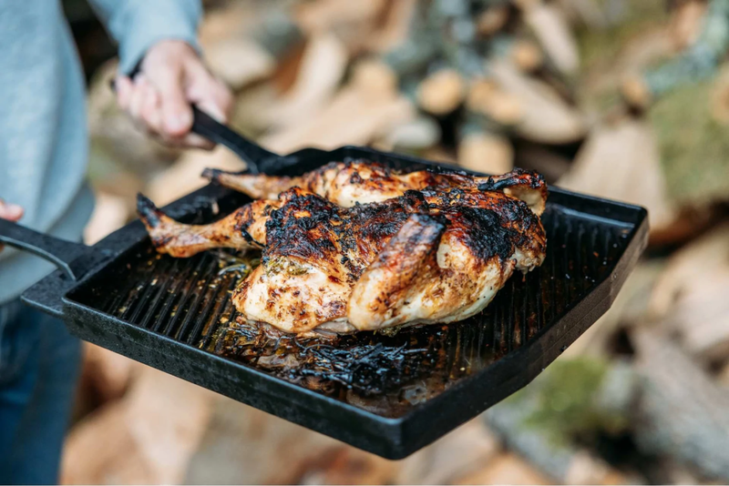 Spatchcock Roast Chicken with Lemon, Garlic and Herb Butter | Ooni