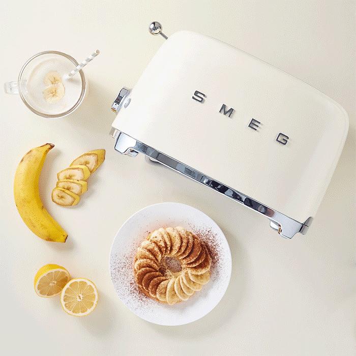 Smeg 2-Slice Lever Toaster TSF01CRUS IMAGE 4