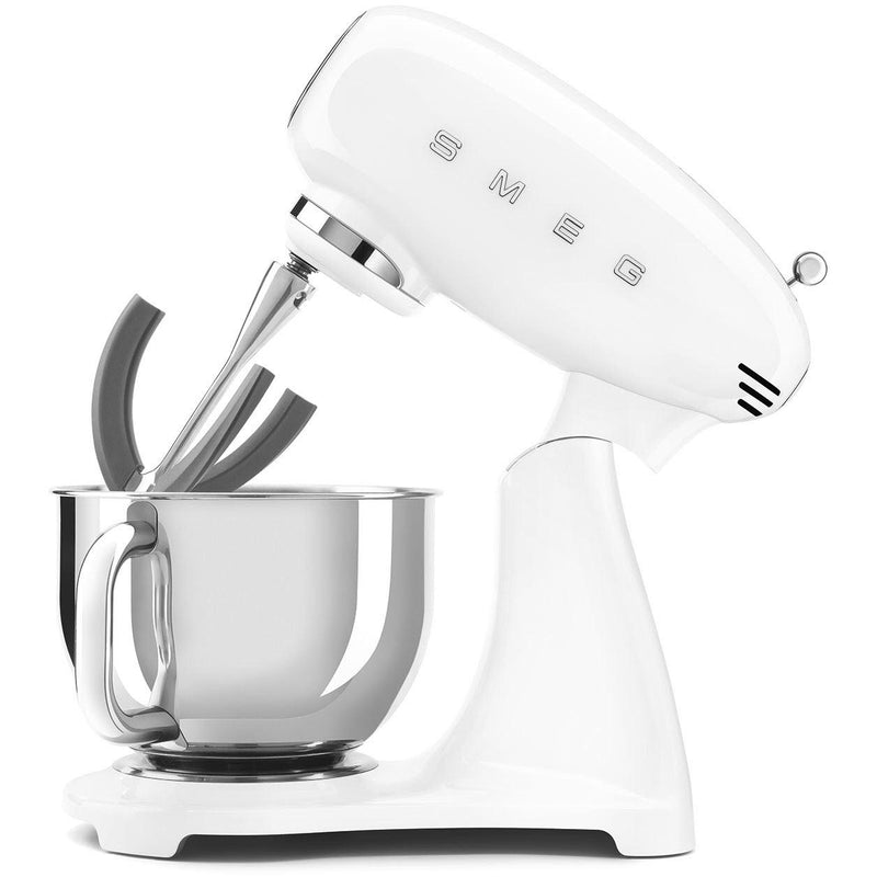 Smeg 50's Retro Style Aesthetic 5 Quart Stand Mixer with 600 W SMF03WHUS IMAGE 2