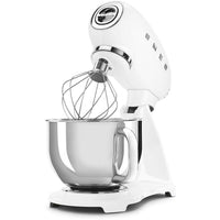 Smeg 50's Retro Style Aesthetic 5 Quart Stand Mixer with 600 W SMF03WHUS IMAGE 3