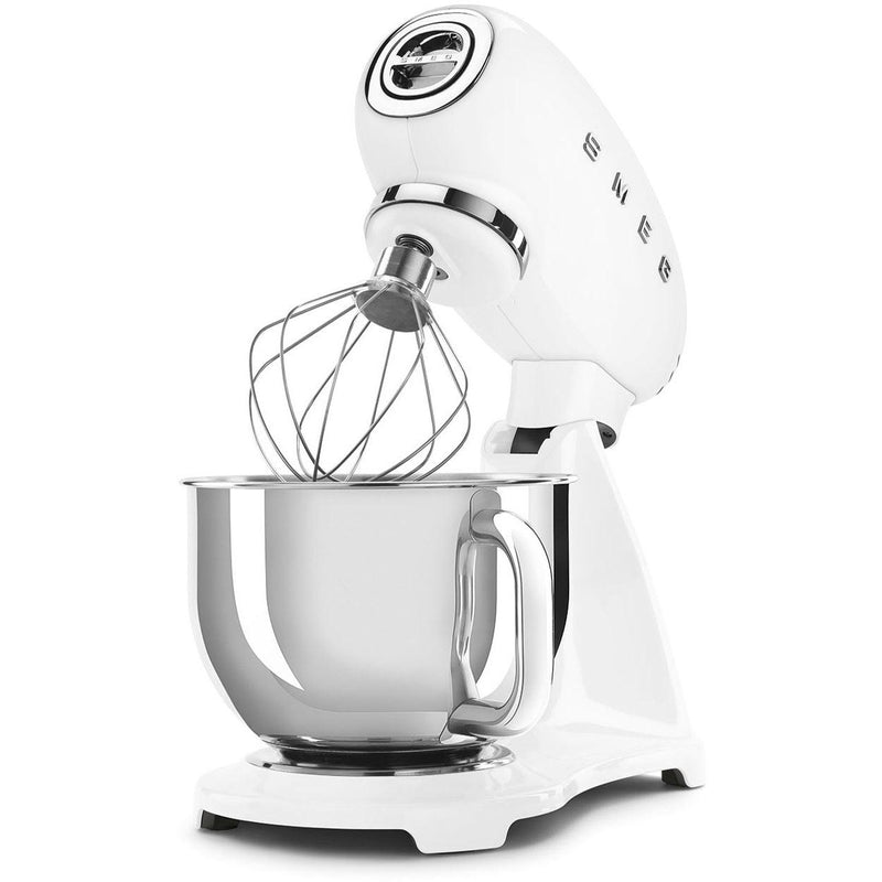 Smeg 50's Retro Style Aesthetic 5 Quart Stand Mixer with 600 W SMF03WHUS IMAGE 3