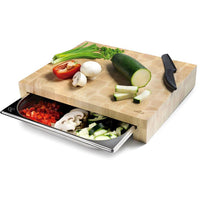 Eno Plancha Chopping Block with Gastro Tray PADBG53 IMAGE 2