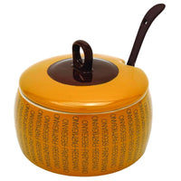 Catering Line 10oz Parmigiano Cheese Bowl with Spoon Z10375 IMAGE 1