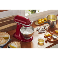 KitchenAid Artisan 5Qt Tilt-Head Stand Mixer with Premium Accessory Pack KSM195PSER IMAGE 4