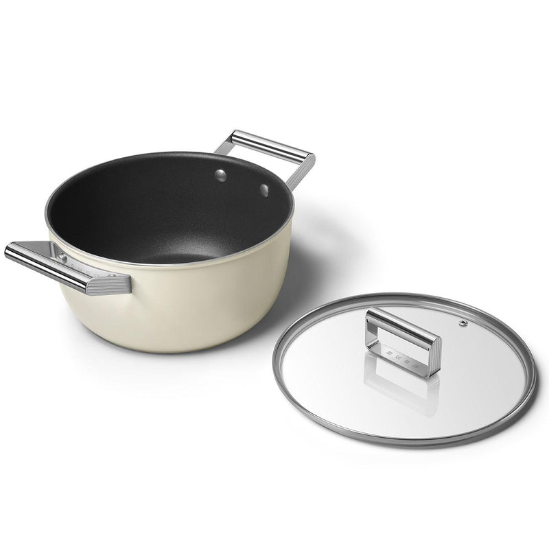 Smeg 24cm Non-Stick Casserole CKFC2411CRM IMAGE 12