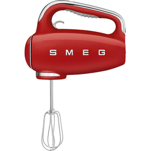 Smeg 50's Retro Style Aesthetic Hand Mixer HMF01RDUS IMAGE 1