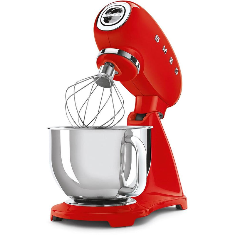 Smeg 50's Retro Style Aesthetic 5 Quart Stand Mixer with 600 W SMF03RDUS IMAGE 4