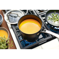 ANoLONX 3qt Hybrid Non-Stick Saucepan with Lid 14330 IMAGE 2