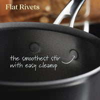 ANoLONX 3qt Hybrid Non-Stick Saucepan with Lid 14330 IMAGE 3