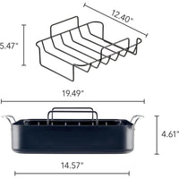 KitchenAid Hard Anodized Roaster with Removable Non-Stick Rack 84806 IMAGE 2