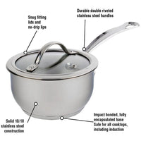 Meyer Nouvelle 1.5L Saucepan with Lid 8506-16-15 IMAGE 3