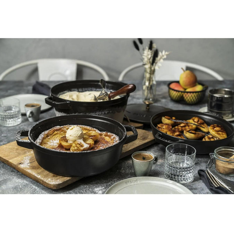 Staub 4-Piece Cast Iron Large Stackable Cocotte Set 1021-322 IMAGE 10