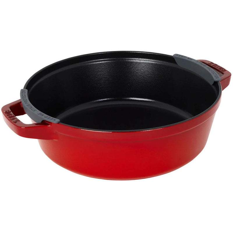 Staub 4-Piece Cast Iron Large Stackable Cocotte Set 1021-321 IMAGE 4