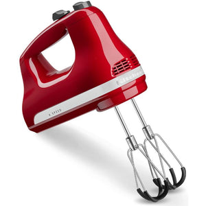 KitchenAid 6 Speed Hand Mixer with Flex Edge Beaters KHM6118ER IMAGE 1