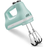 KitchenAid 6 Speed Hand Mixer with Flex Edge Beaters KHM6118IC IMAGE 1