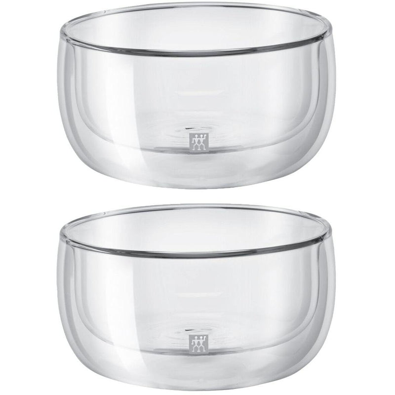 Zwilling Sorrento 2-Piece Double-Wall Glass Bowl Set 1003091 IMAGE 1