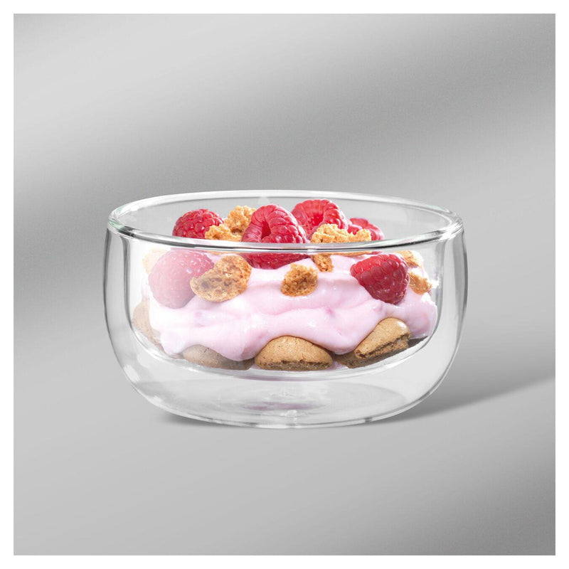 Zwilling Sorrento 2-Piece Double-Wall Glass Bowl Set 1003091 IMAGE 3
