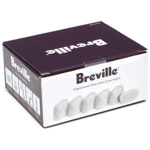 Breville Water Filters - 6 Pack BWF1000NUC1 IMAGE 1