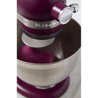 KitchenAid Artisan 5Qt Tilt-Head Stand Mixer with Premium Accessory Pack KSM195PSBE IMAGE 4