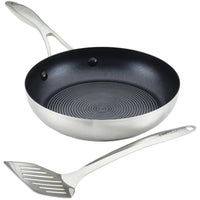 Circulon SteelShield S 9.5in Non-Stick Frying Pan with Stainless Steel Spatula 70055 IMAGE 1