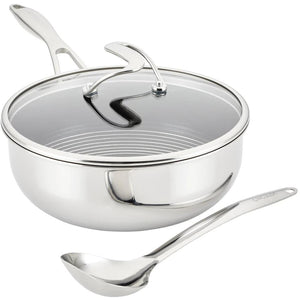 Circulon SteelShield C 3.5qt Non-Stick Chef Pan with Lid & Spoon 30017 IMAGE 1
