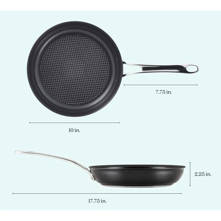 ANoLONX 10in Hybrid Non-Stick Frying Pan 14387 IMAGE 8