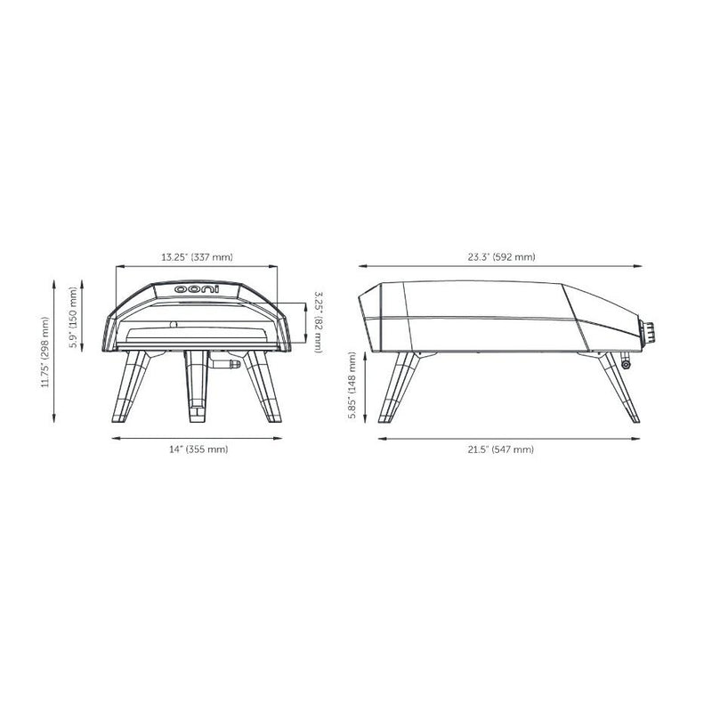 Ooni Koda 12 Gas Pizza Oven UU-P1B700 IMAGE 10