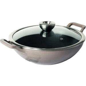 Meyer Enamel Cast Iron Kadai, 26cm 48603-C IMAGE 1