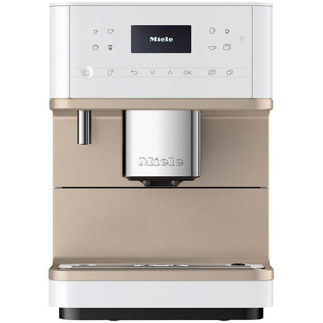 Miele CM 6360 MilkPerfection Coffee Machine - White Lotus 29636009CDN IMAGE 2