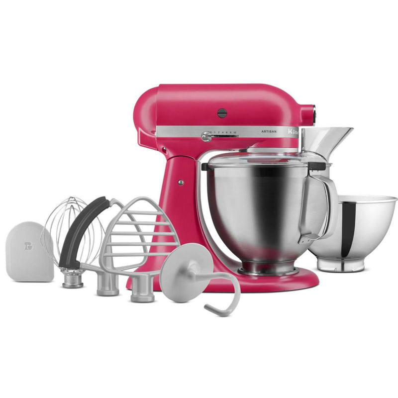 KitchenAid Artisan 5Qt Tilt-Head Stand Mixer with Premium Accessory Pack KSM195PSHI IMAGE 1