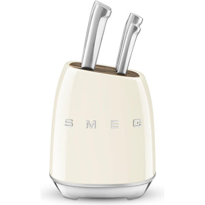 Smeg Knife Block with 6 Knives KBSF01CR IMAGE 1