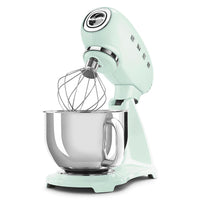Smeg 50's Retro Style Aesthetic 5 Quart Stand Mixer with 600 W SMF03PGUS IMAGE 2