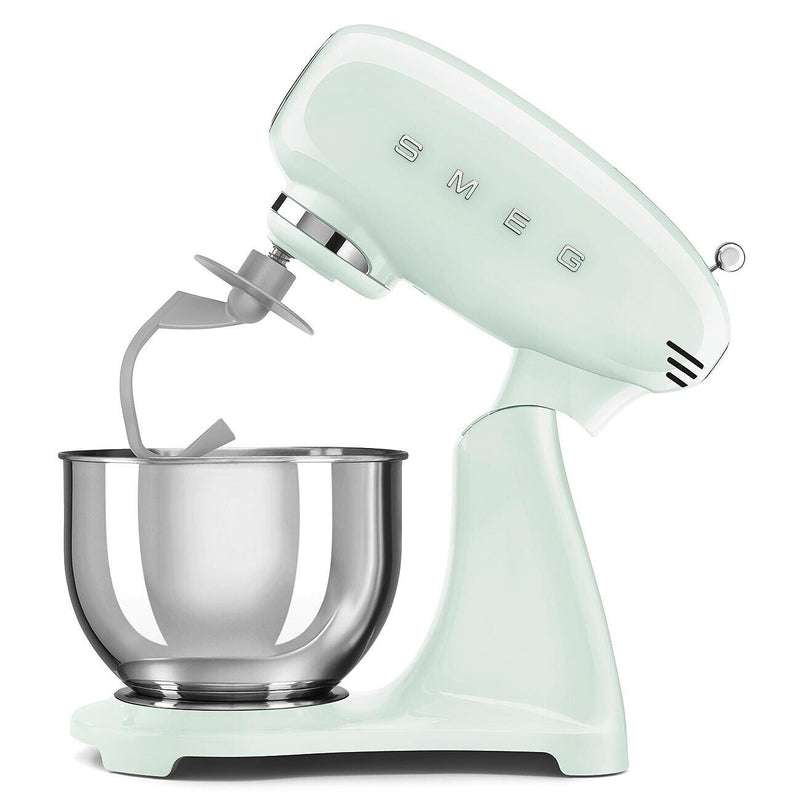 Smeg 50's Retro Style Aesthetic 5 Quart Stand Mixer with 600 W SMF03PGUS IMAGE 3