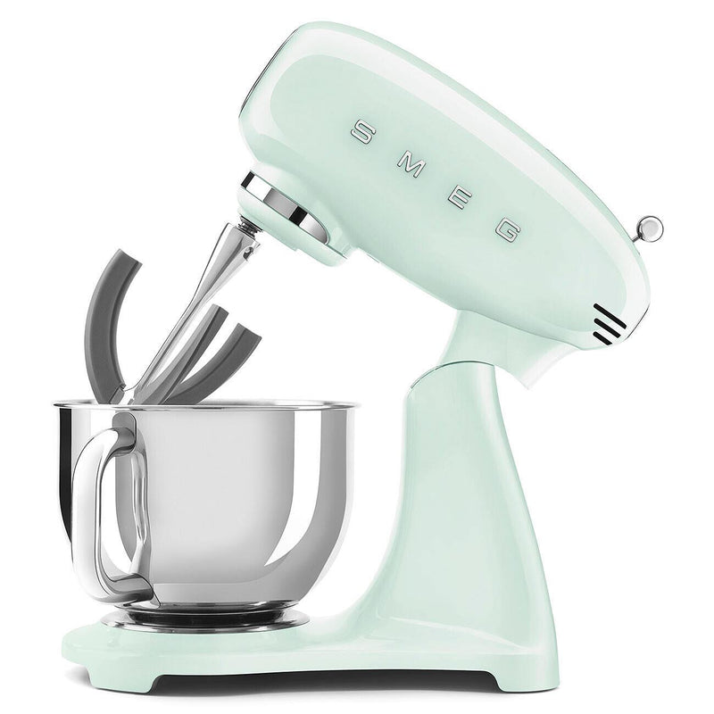 Smeg 50's Retro Style Aesthetic 5 Quart Stand Mixer with 600 W SMF03PGUS IMAGE 4