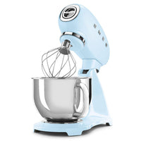 Smeg 50's Retro Style Aesthetic 5 Quart Stand Mixer with 600 W SMF03PBUS IMAGE 2