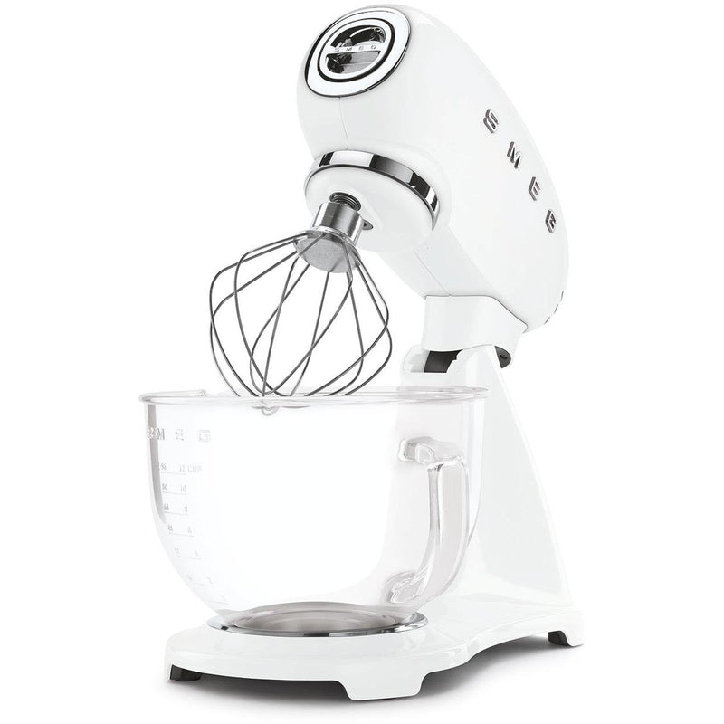 Smeg 50's Retro Style Aesthetic 5 Quart Stand Mixer with 800 W SMF13WHUS IMAGE 3