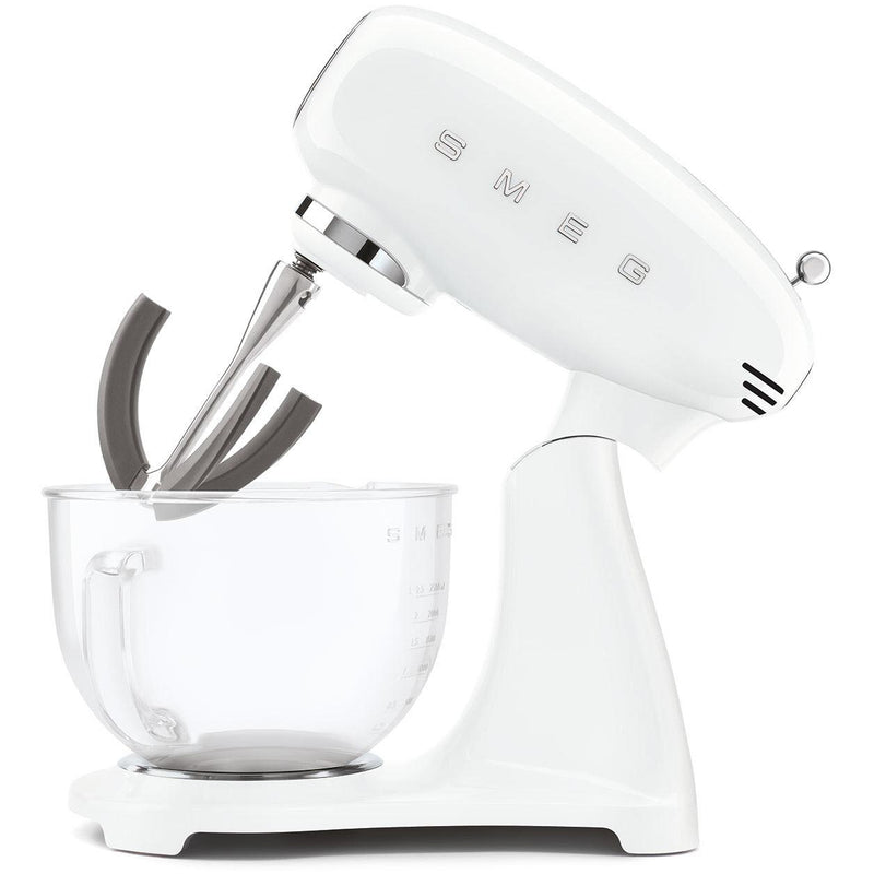 Smeg 50's Retro Style Aesthetic 5 Quart Stand Mixer with 800 W SMF13WHUS IMAGE 5