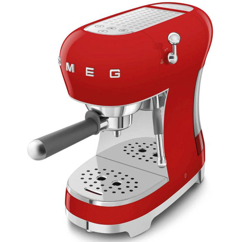 Smeg 50's Style Espresso Manual Espresso Machine ECF02RDUS IMAGE 10