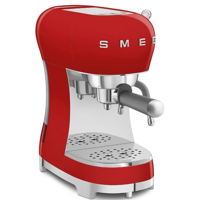 Smeg 50's Style Espresso Manual Espresso Machine ECF02RDUS IMAGE 4