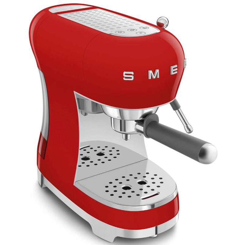 Smeg 50's Style Espresso Manual Espresso Machine ECF02RDUS IMAGE 9