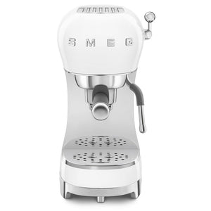 Smeg 50's Style Espresso Manual Espresso Machine ECF02WHUS IMAGE 1