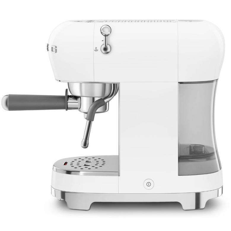 Smeg 50's Style Espresso Manual Espresso Machine ECF02WHUS IMAGE 3