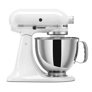 KitchenAid Artisan 5Qt Tilt-Head Stand Mixer KSM150PSWH IMAGE 1