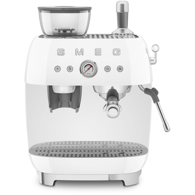 Smeg Retro-Style Espresso Manual Coffee Machine EGF03WHUS IMAGE 1