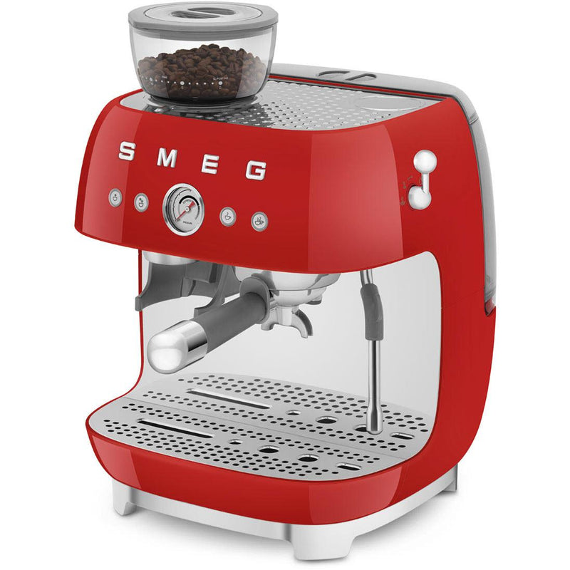 Smeg Retro-Style Espresso Manual Coffee Machine EGF03RDUS IMAGE 4