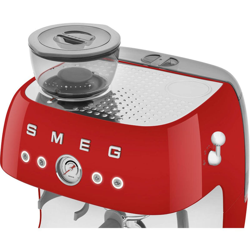 Smeg Retro-Style Espresso Manual Coffee Machine EGF03RDUS IMAGE 5