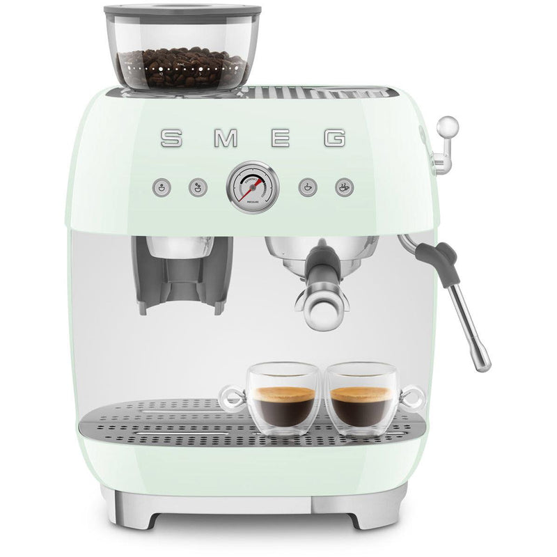 Smeg Retro-Style Espresso Manual Coffee Machine EGF03PGUS IMAGE 3