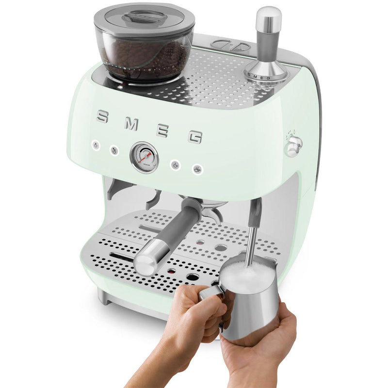 Smeg Retro-Style Espresso Manual Coffee Machine EGF03PGUS IMAGE 7